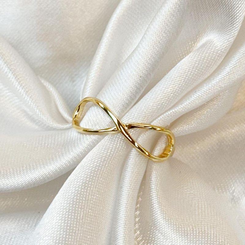 Anel Infinito Vazado