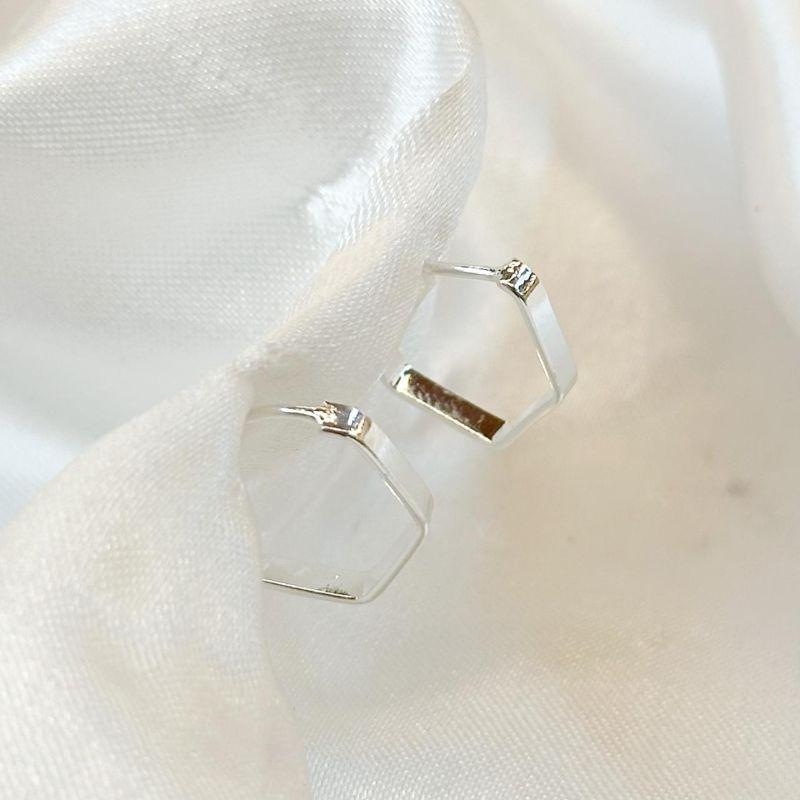 Brinco Argola Geométrica