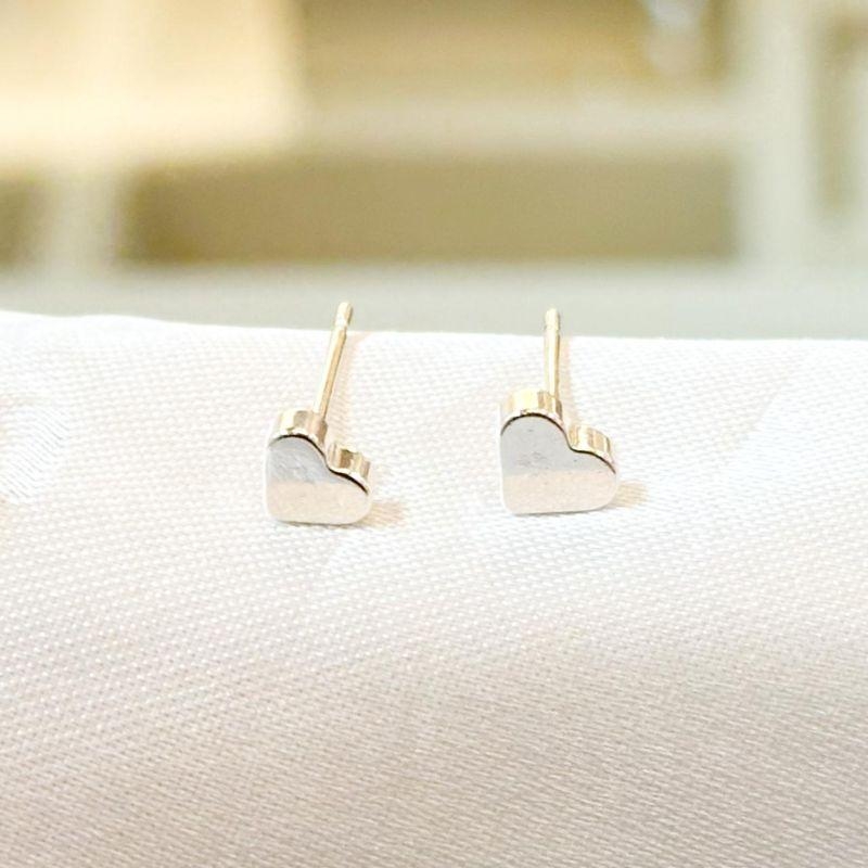 Brinco Coração Liso