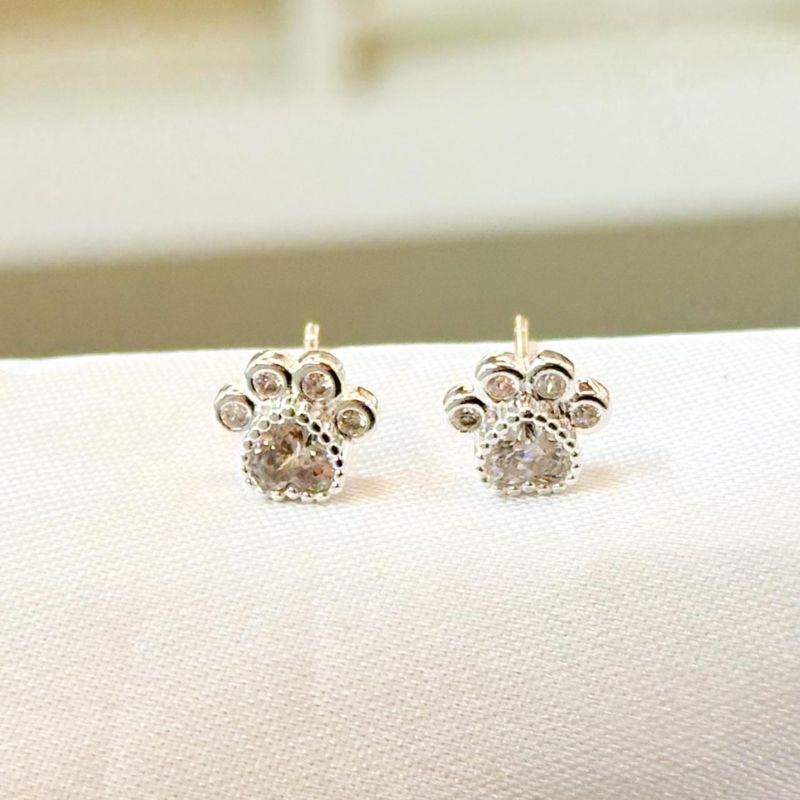 Brinco Patinha Zircônia