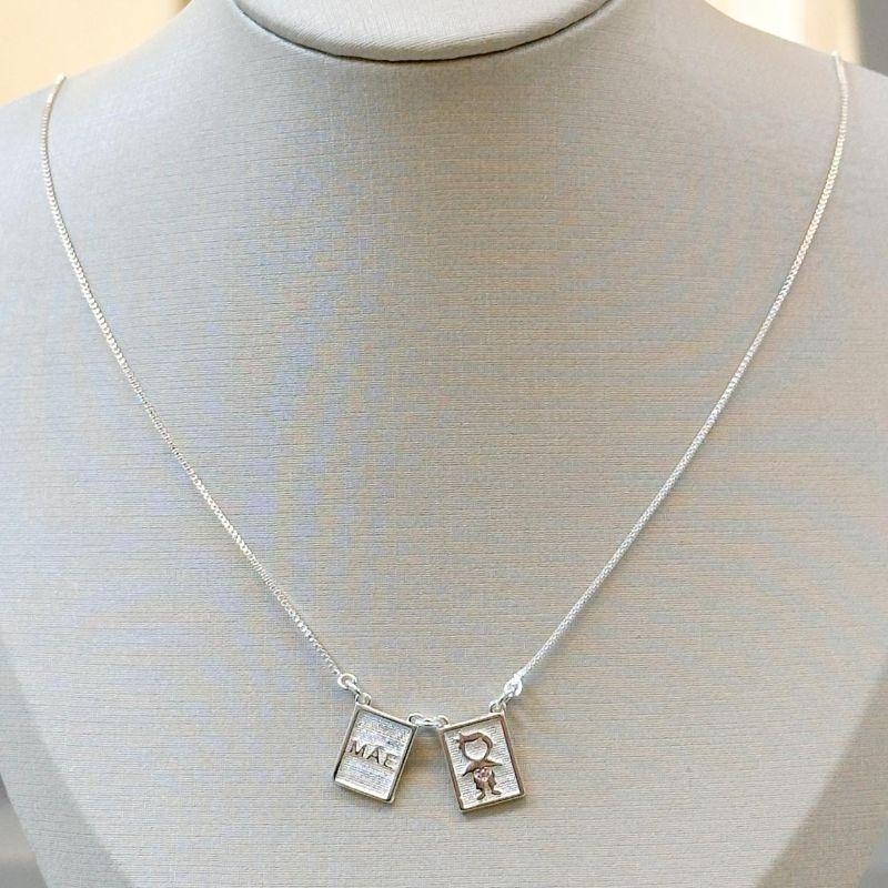 Colar Plaquinha Menino