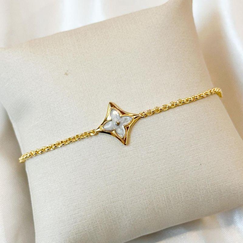 Pulseira Trevo Resina Branca