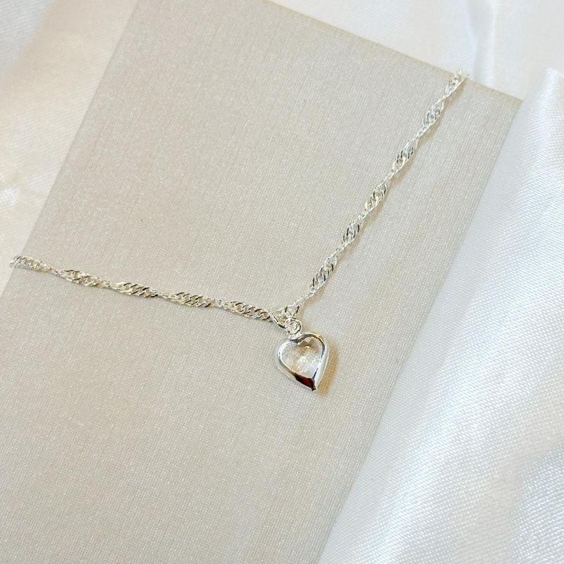 Tornozeleira Coração Zircônia