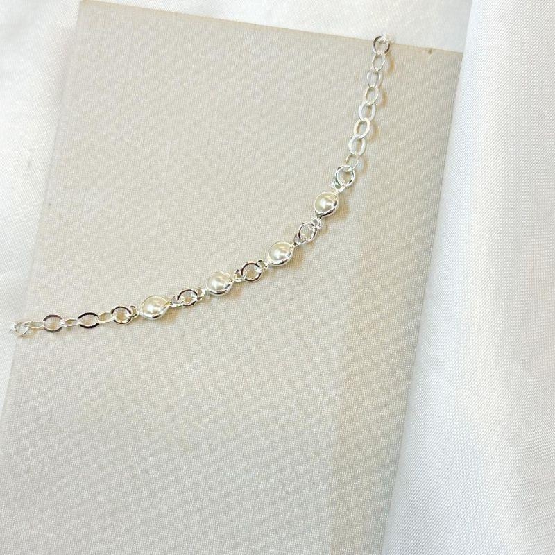 Tornozeleira Pérolas