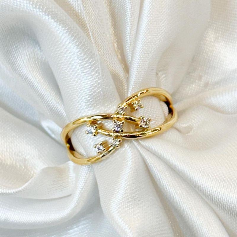 Anel em X Zircônias