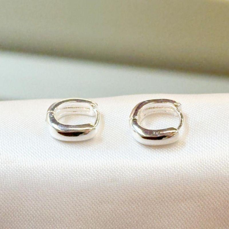 Brinco Argolinha Quadrada P