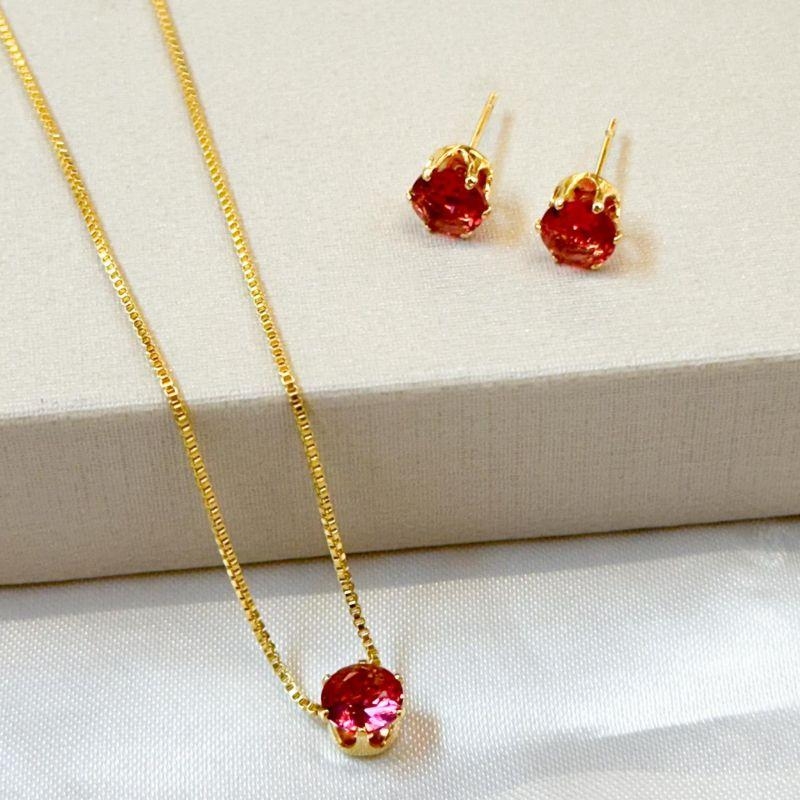 Conjunto Ponto de Luz Pink