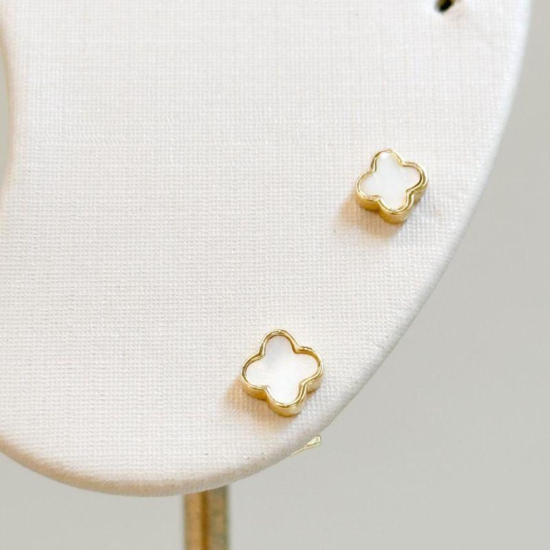 Brinco Dupla Van Cleef Branco