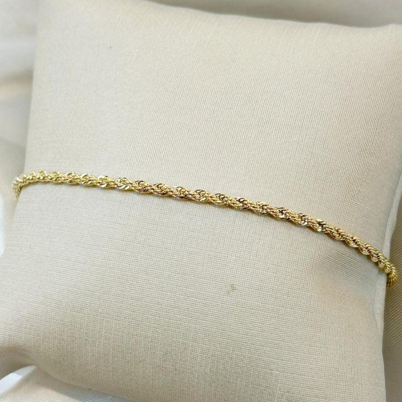 Pulseira Cordão Baiano 2mm