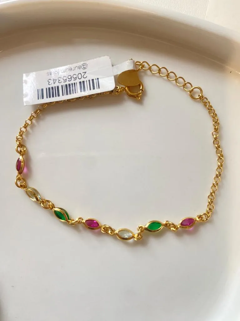 Pulseira Oval Colorida