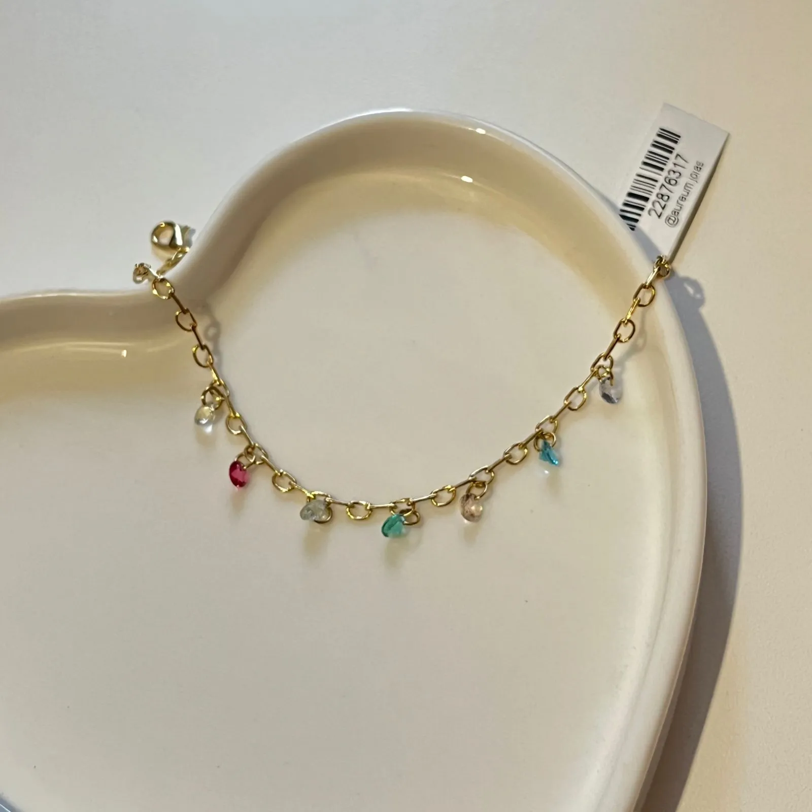 Pulseira Pedras Coloridas