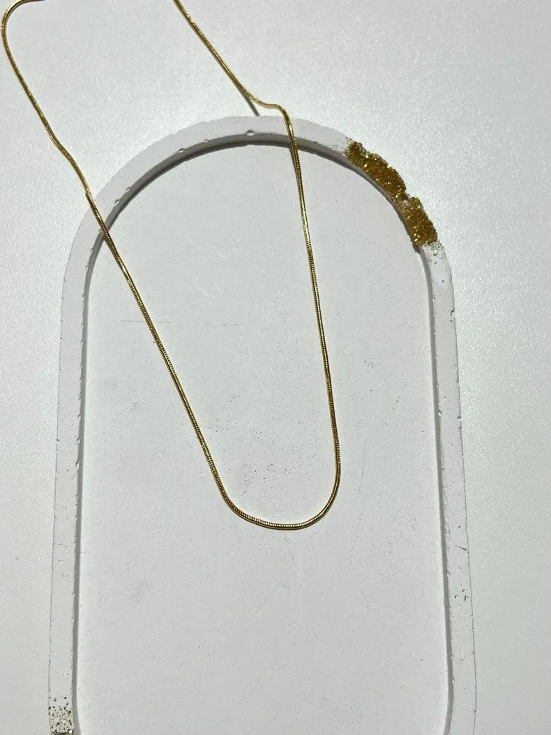 Colar Corrente Diamantada 70cm
