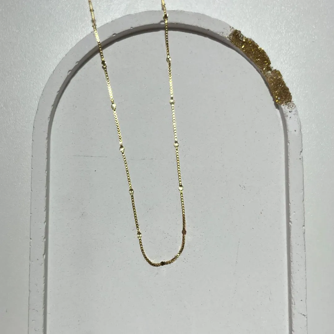 Colar Veneziana com Bolinhas