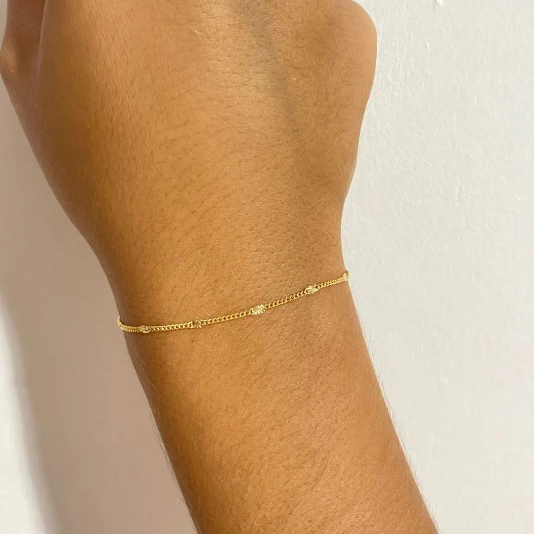 Pulseira Bolinhas Amassadas