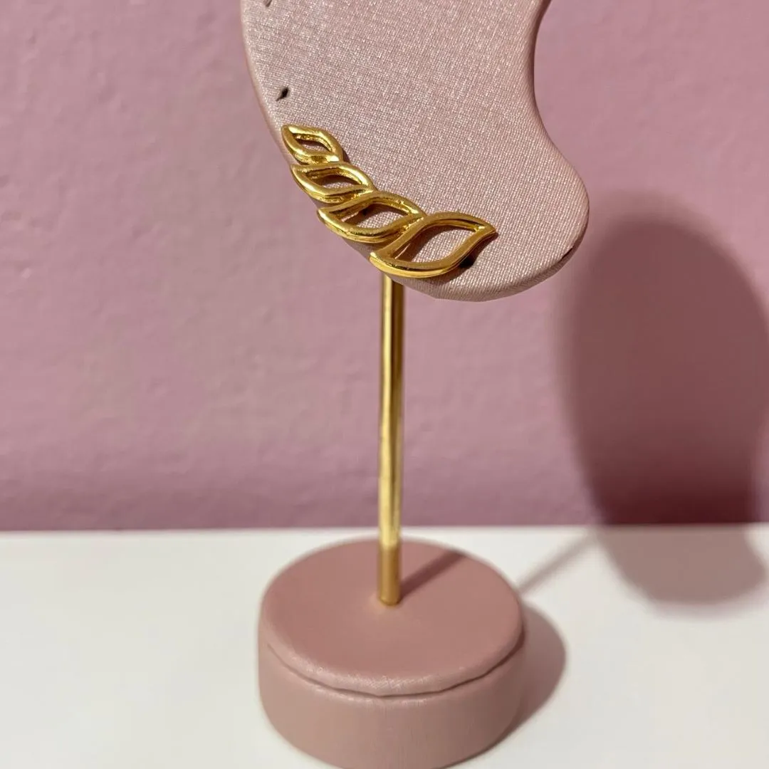 Brinco Ear Cuff Folhas
