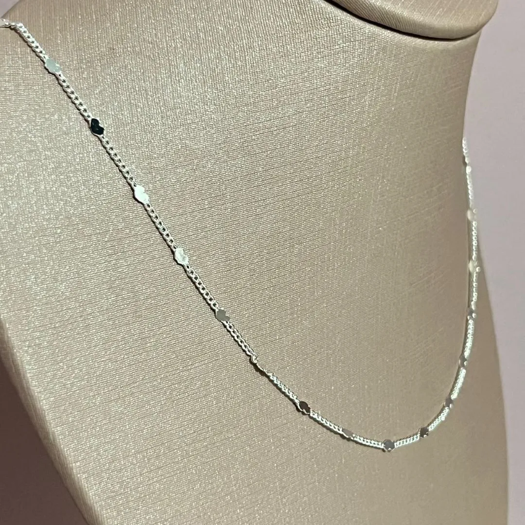 Choker Corações Amassados