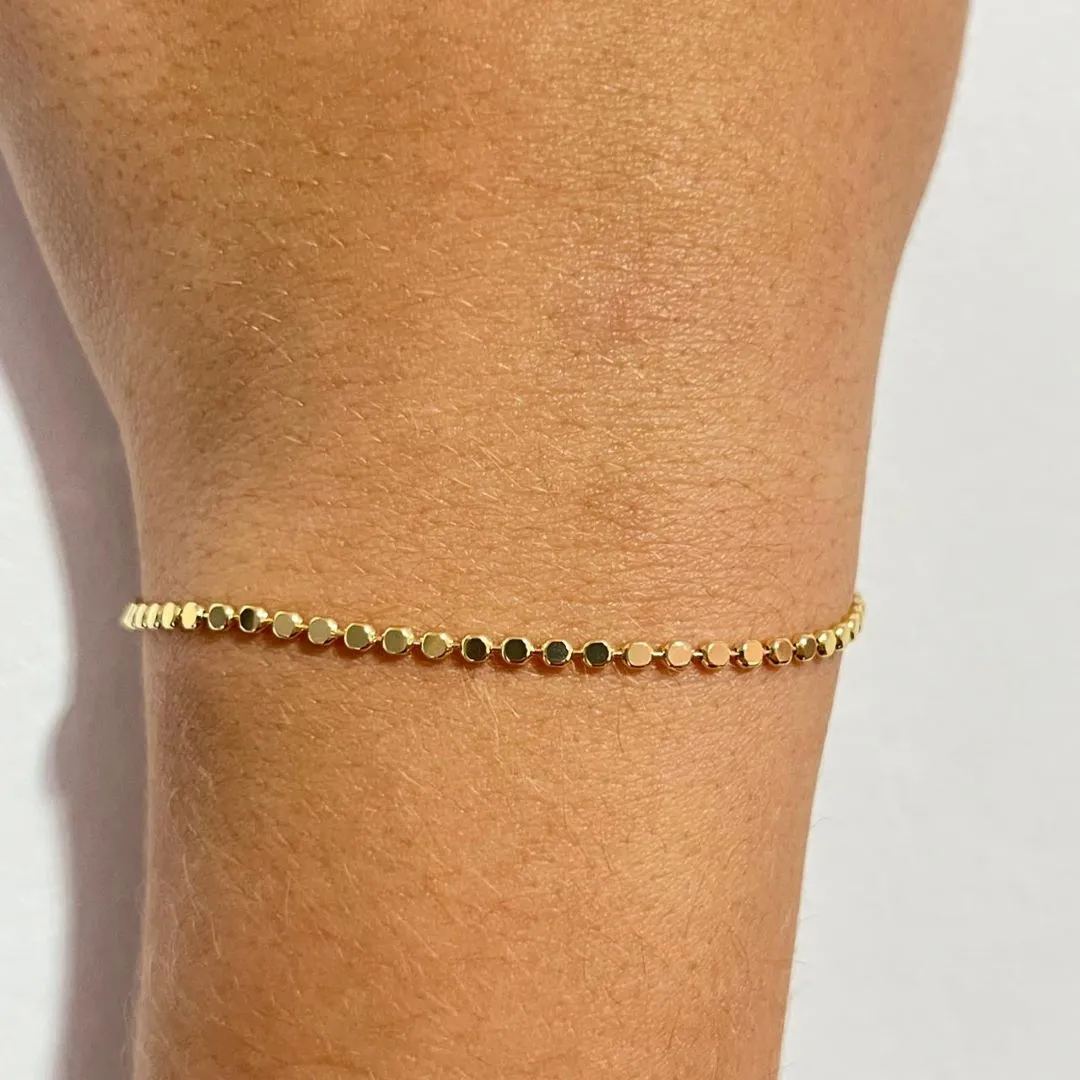 Pulseira Bolinhas Amassadas