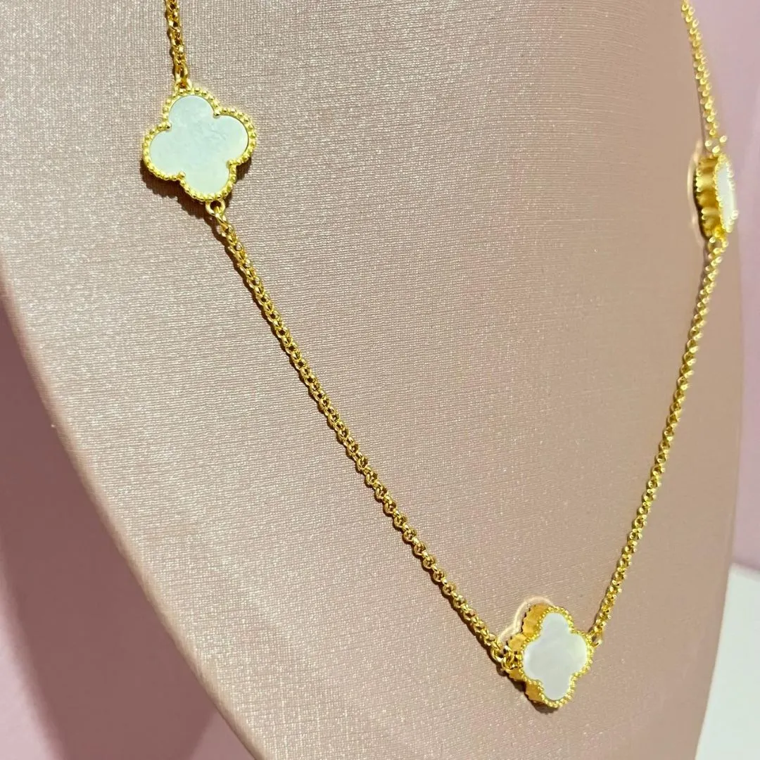 Colar Van Cleef Branco