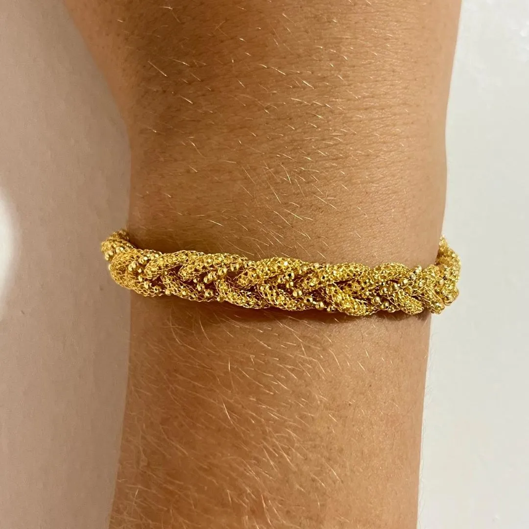 Pulseira Trança Grossa