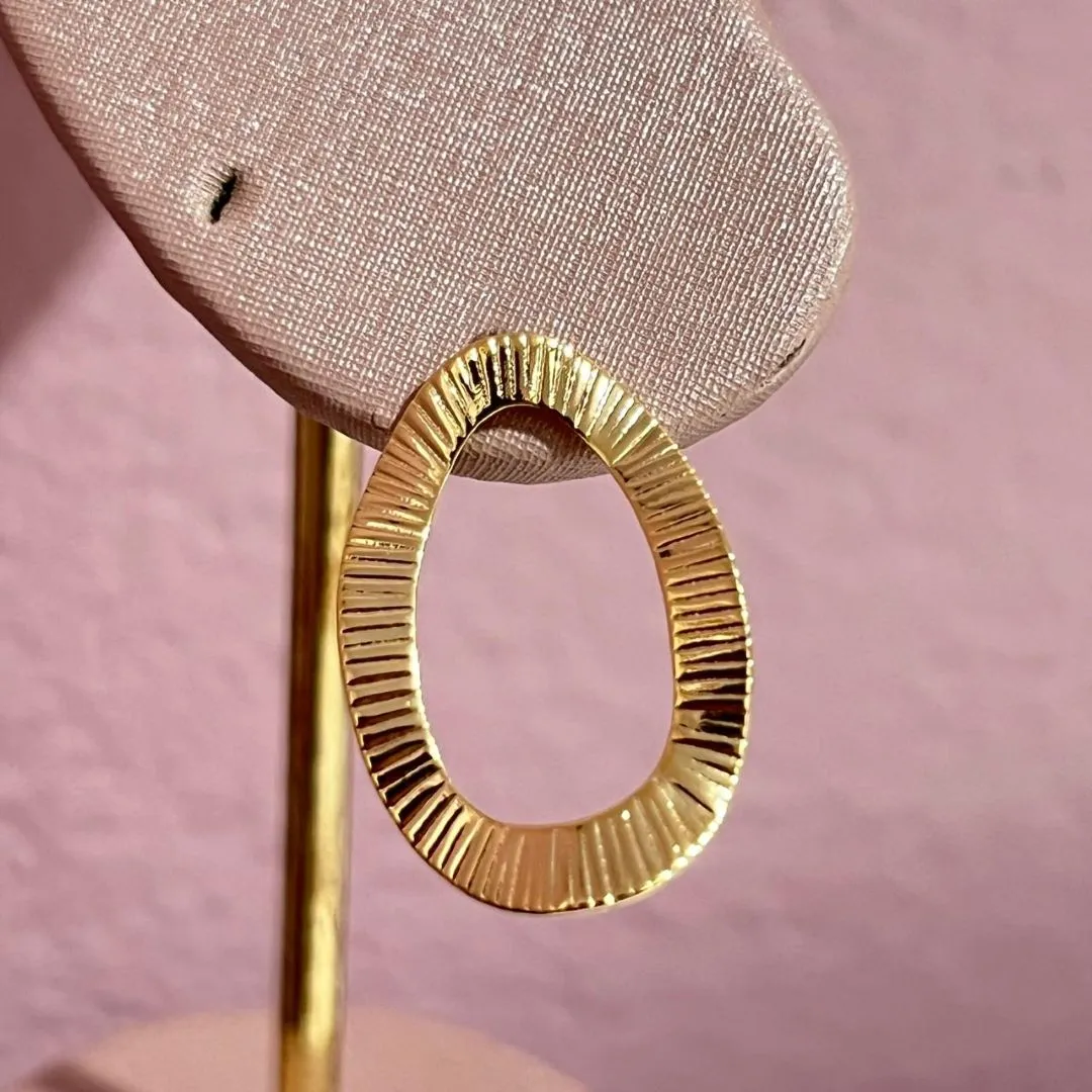 Brinco Oval Orgânico