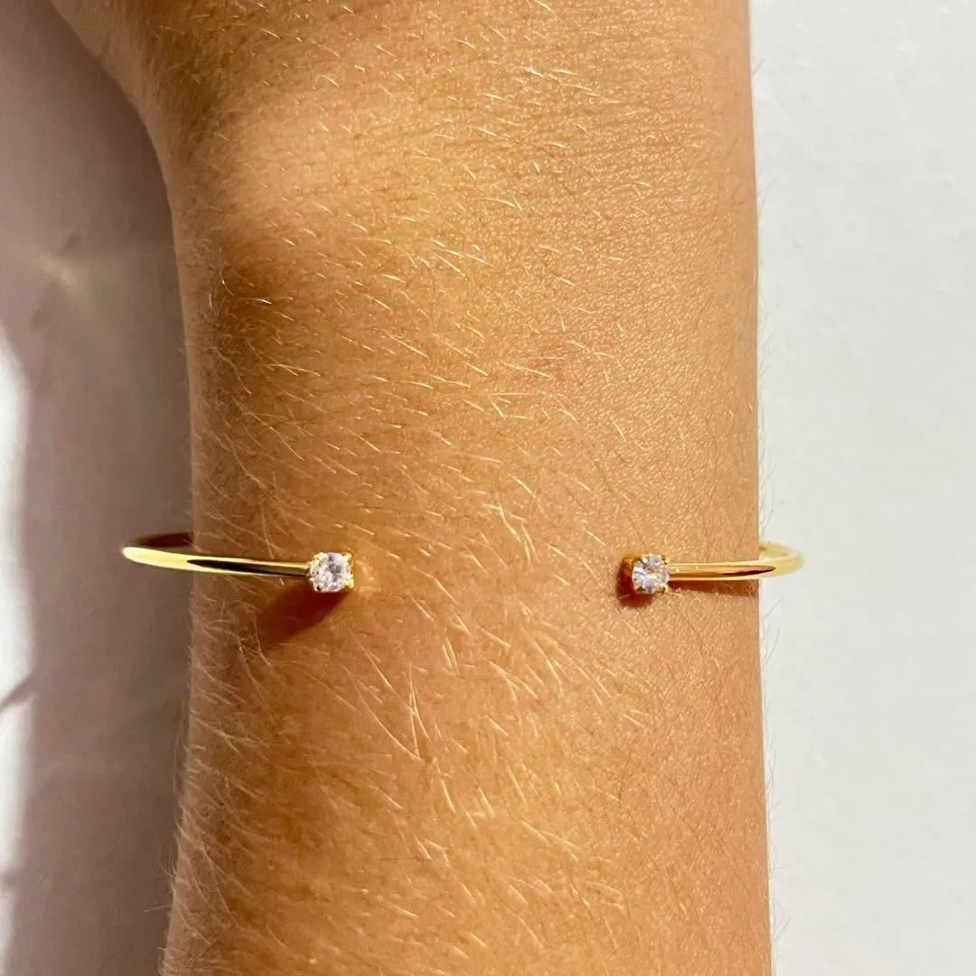 Bracelete Zircônias