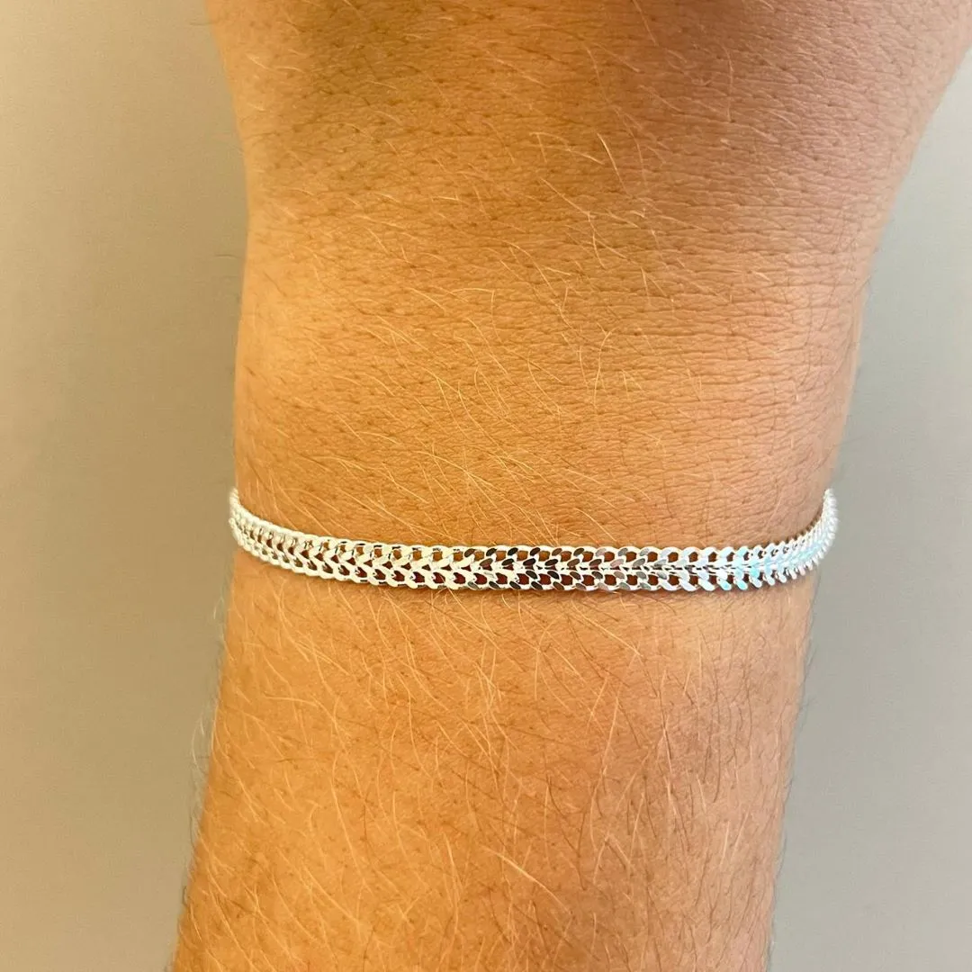 Pulseira Achatada