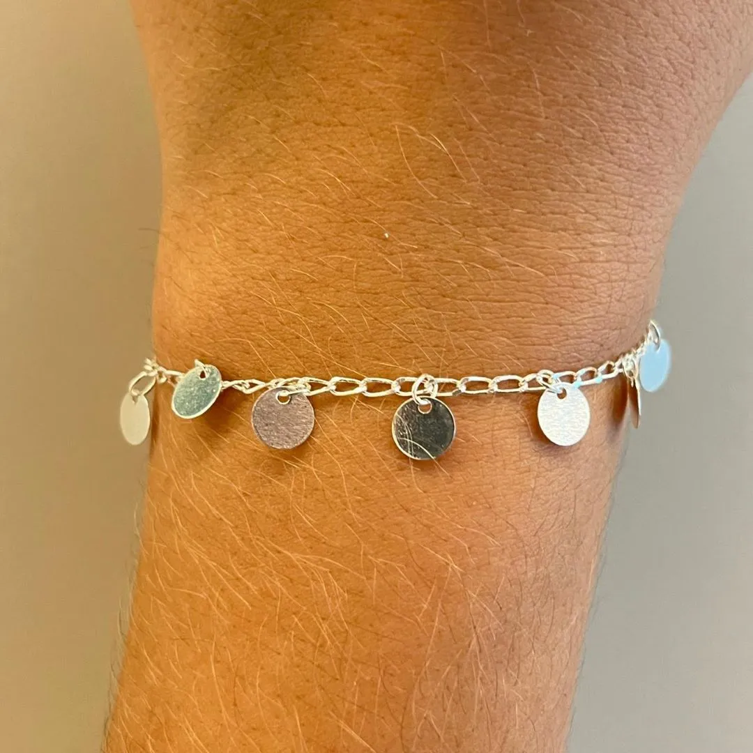 Pulseira Plaquinhas