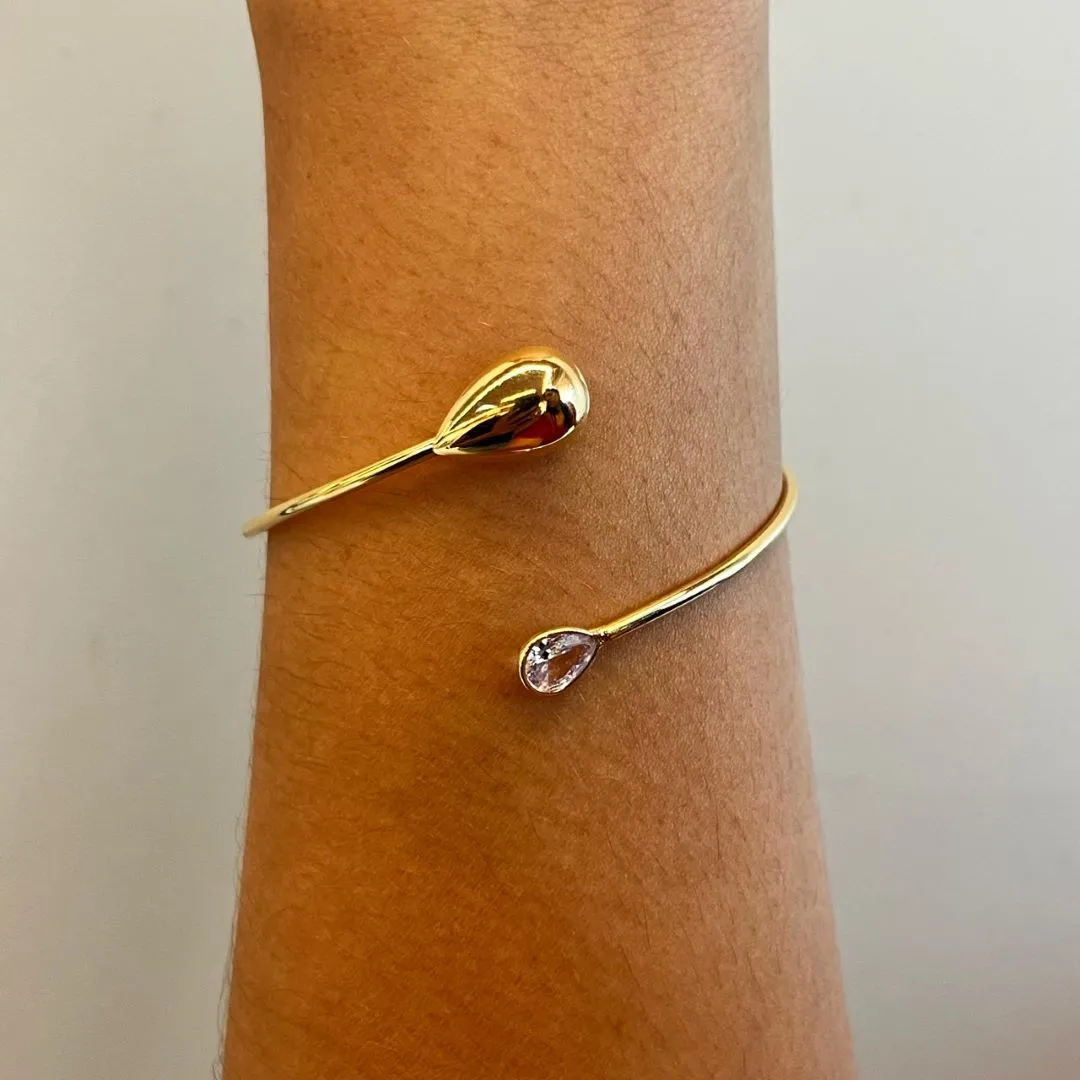 Bracelete Pedra e Gota