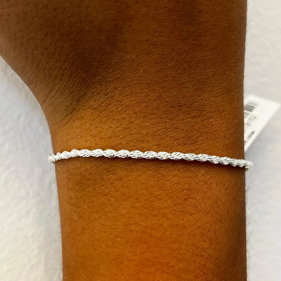 Pulseira Cordão Baiano Fina