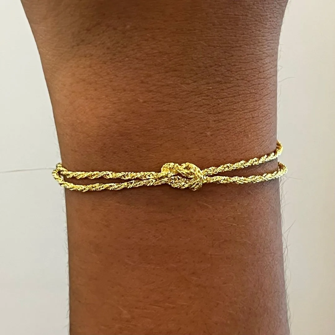 Pulseira Nó Trabalhado