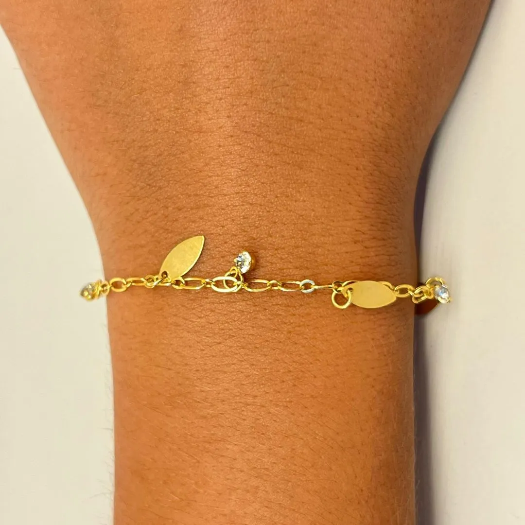 Pulseira Folhas