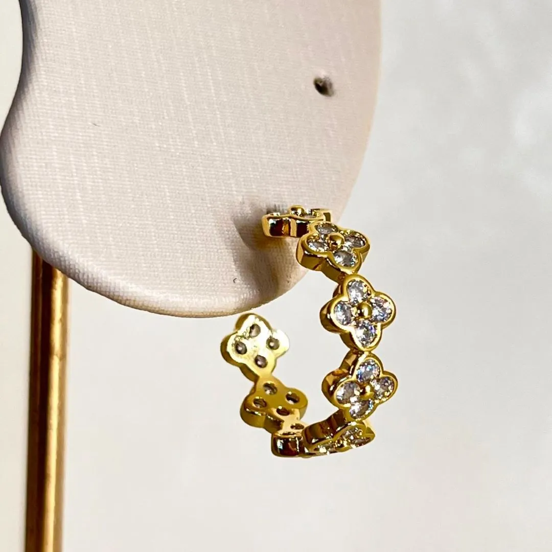 Brinco Argola Van Cleef