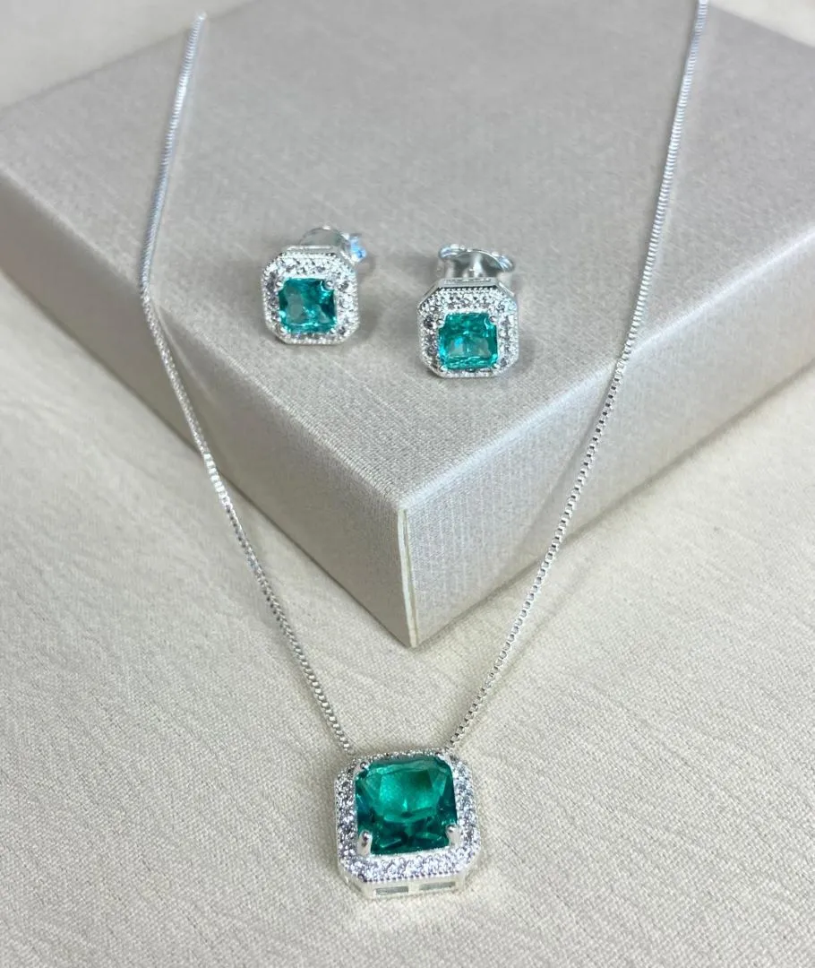 Conjunto Turmalina Cravejado
