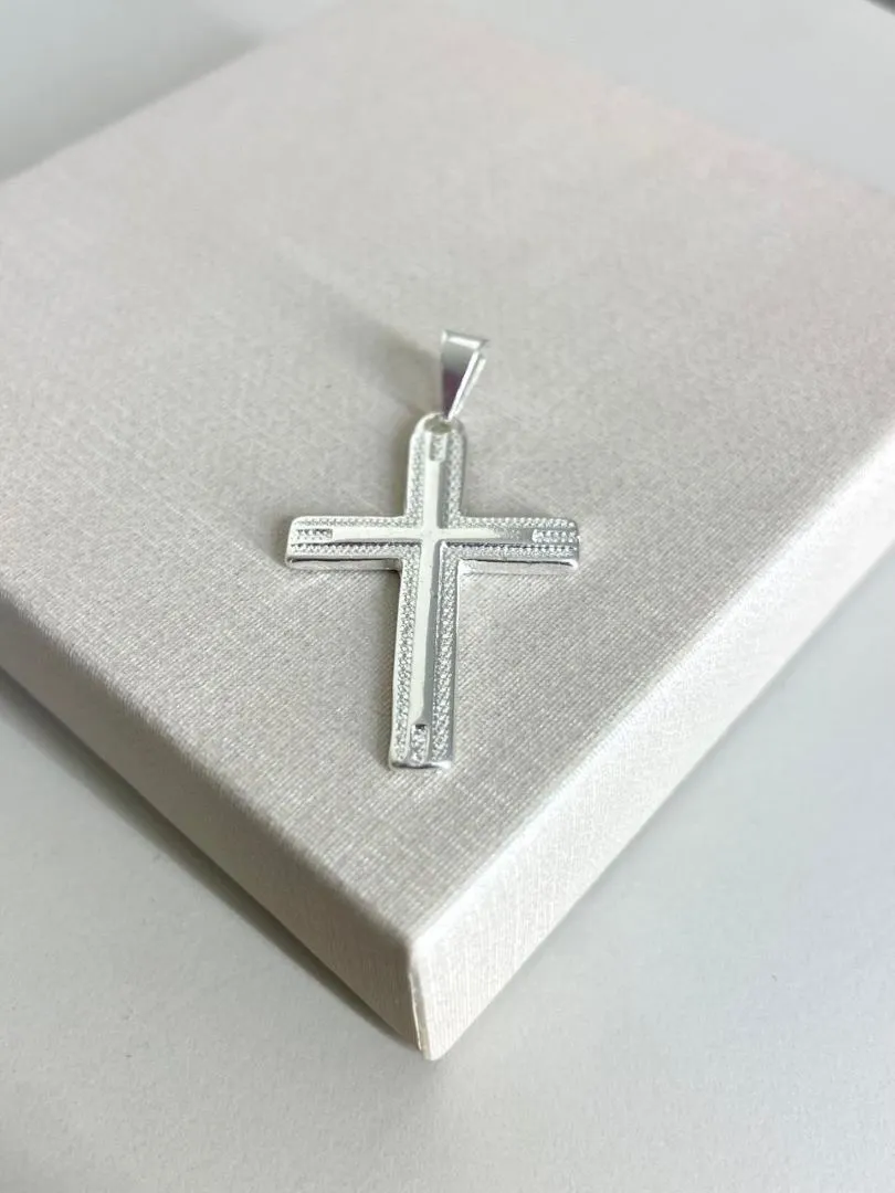 Pingente Cruz Detalhes