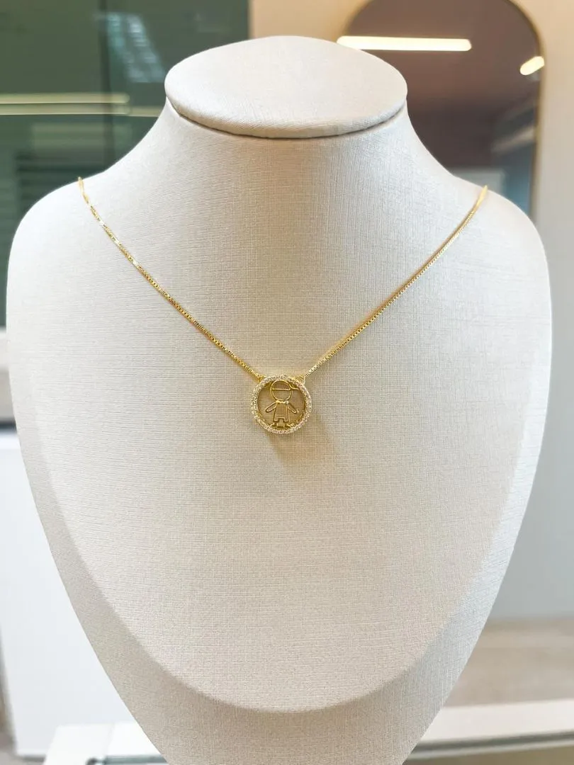 Colar Menino Circulo