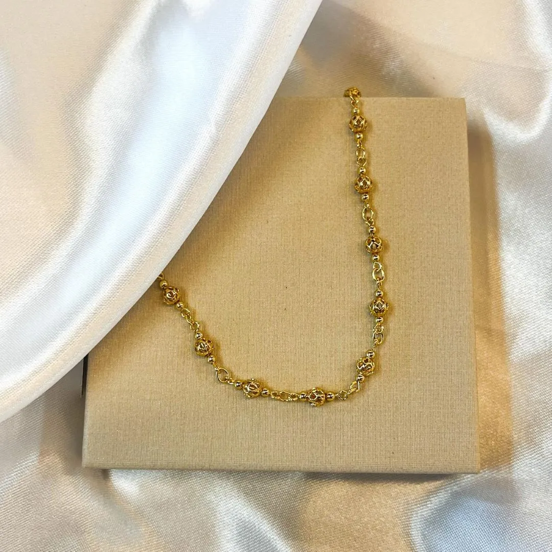 Pulseira Bolinhas Trabalhadas