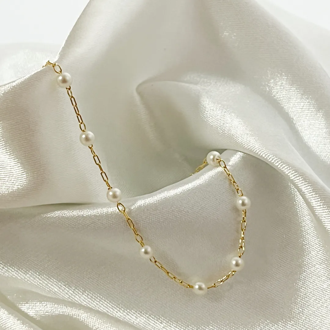 Pulseira Infantil Pérola