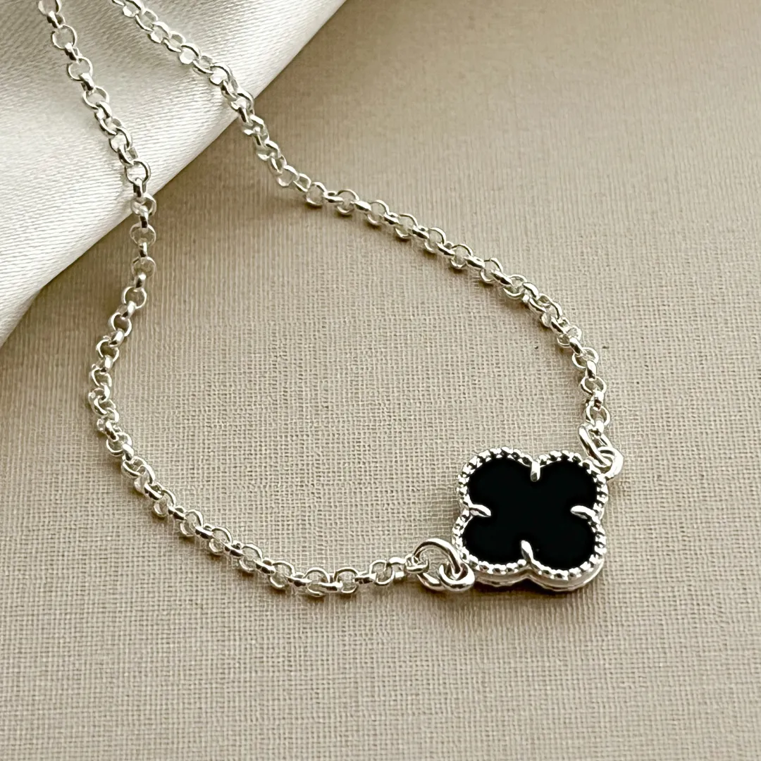 Pulseira VanCleef Preto