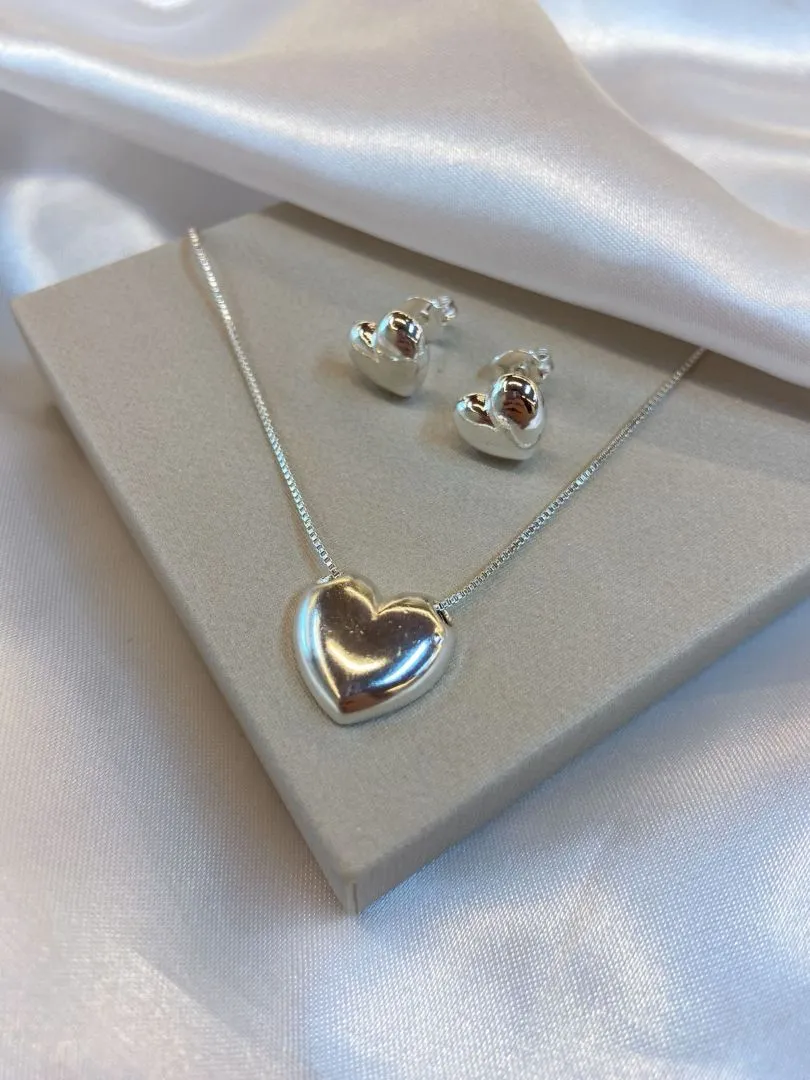 Conjunto Coração Liso