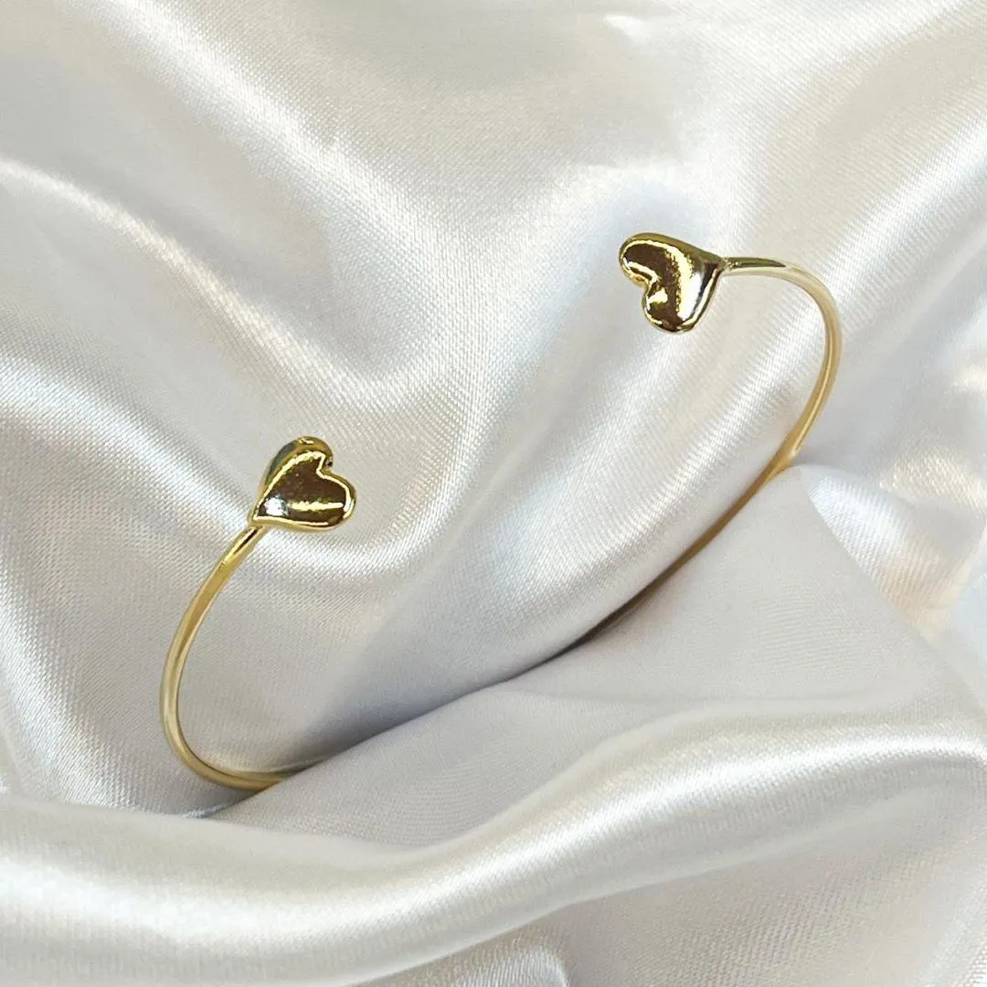Bracelete Dois Corações