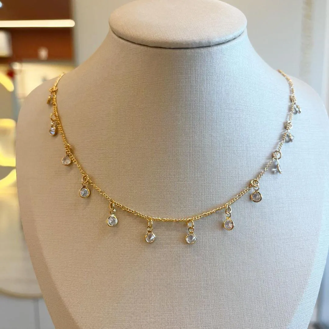 Choker 3x1 com Zircônias