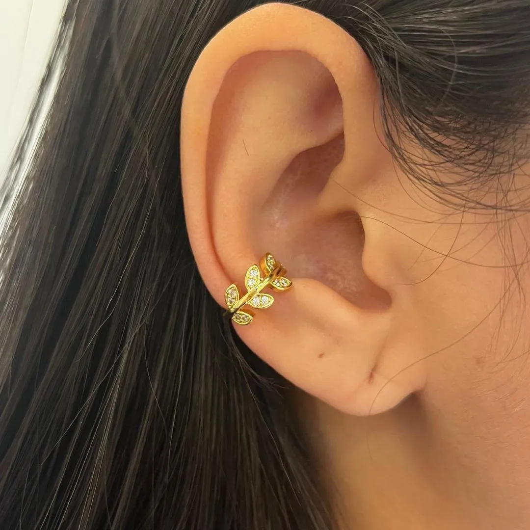 Piercing Fake Folhas