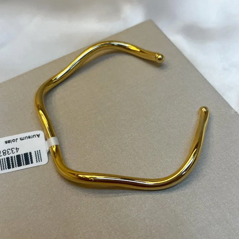 Bracelete Tubo Ondulado