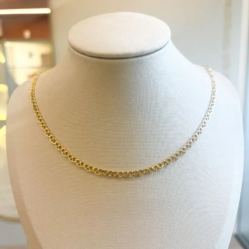 Choker Corações Entrelaçados