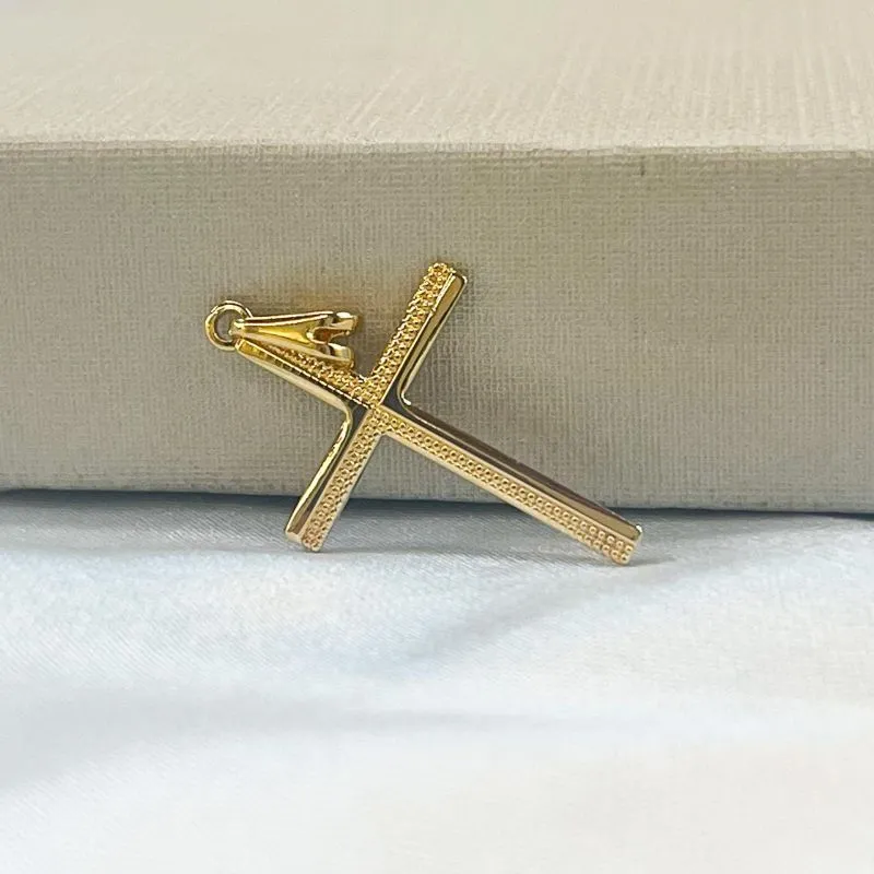 Pingente Cruz Detalhes