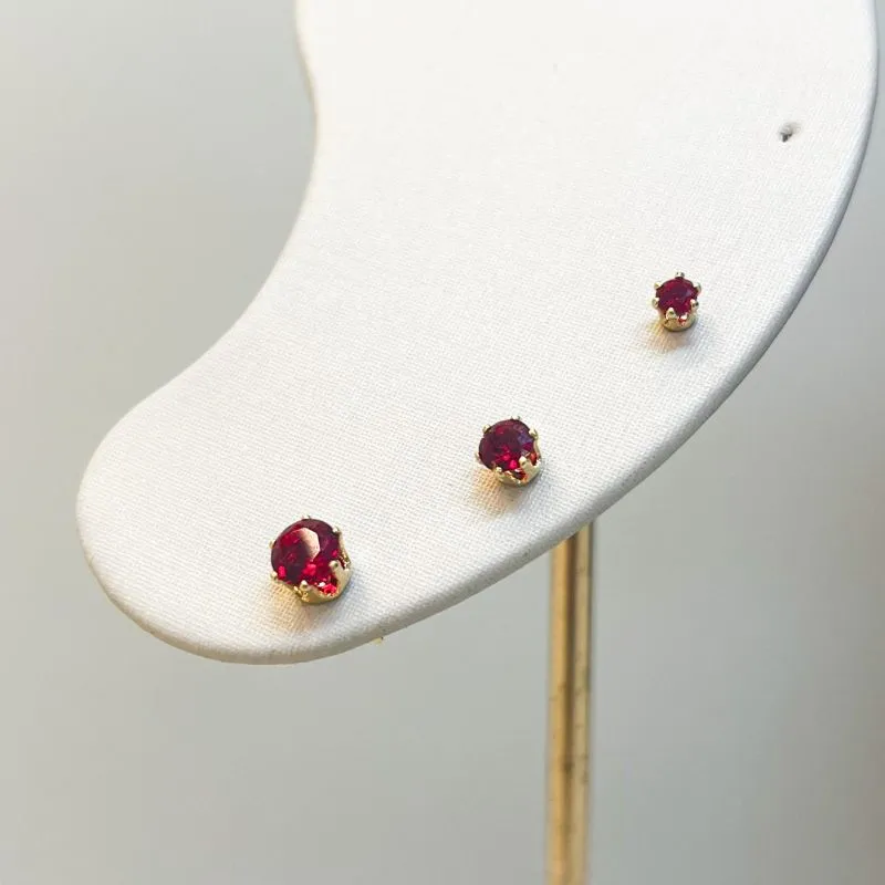 Trio Zircônia Vermelho