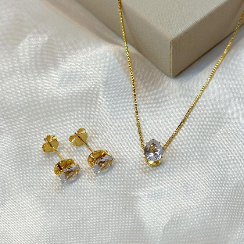 Conjunto Gota Cristal