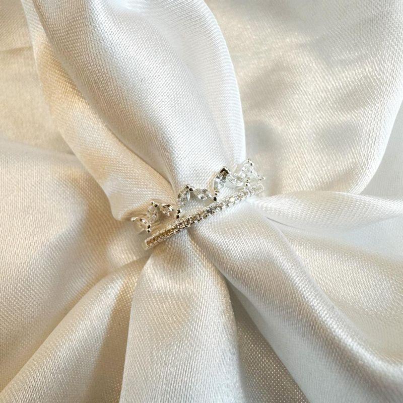 Anel ZigZag Zircônias