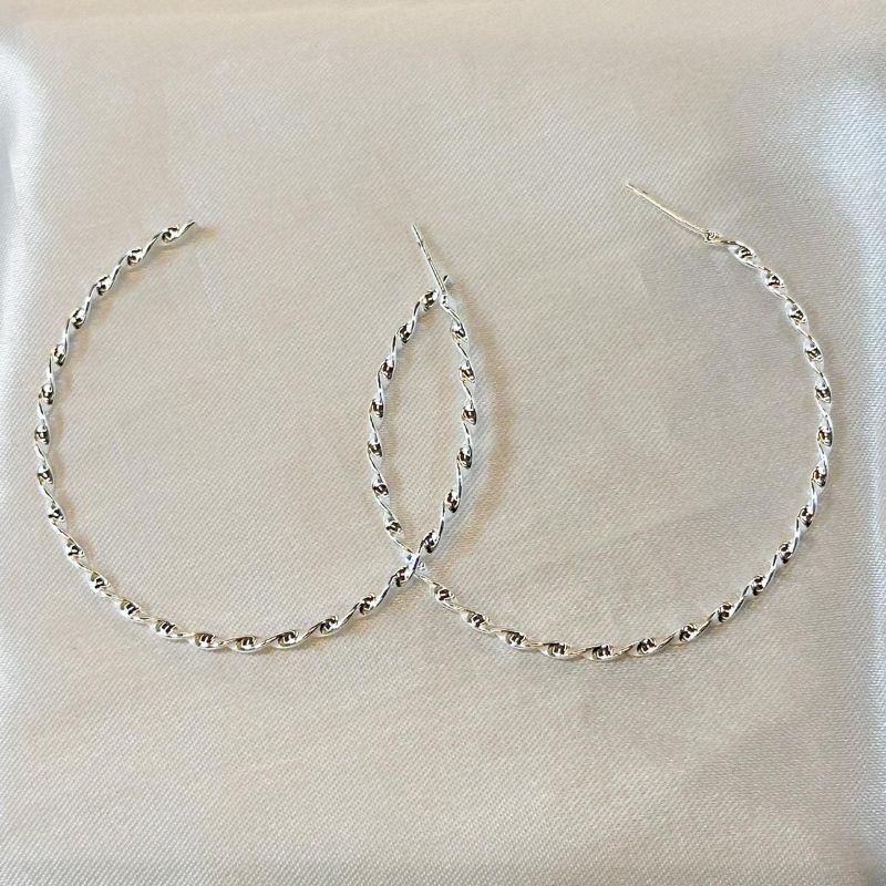 Brinco Argola Torcida G