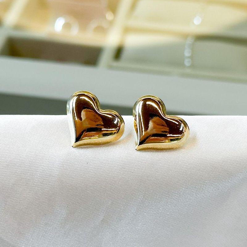 Brinco Coração Liso